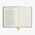 Productivity Planner Black - Time Tracking, Goals, Self-Care