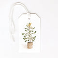 Christmas tree gift tags