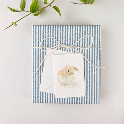 Bunny mini notecard