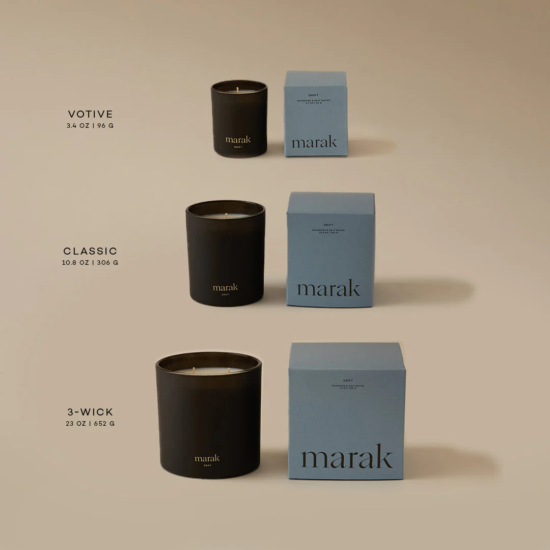 DRIFT — SEAGRASS & SALT WATER CANDLE