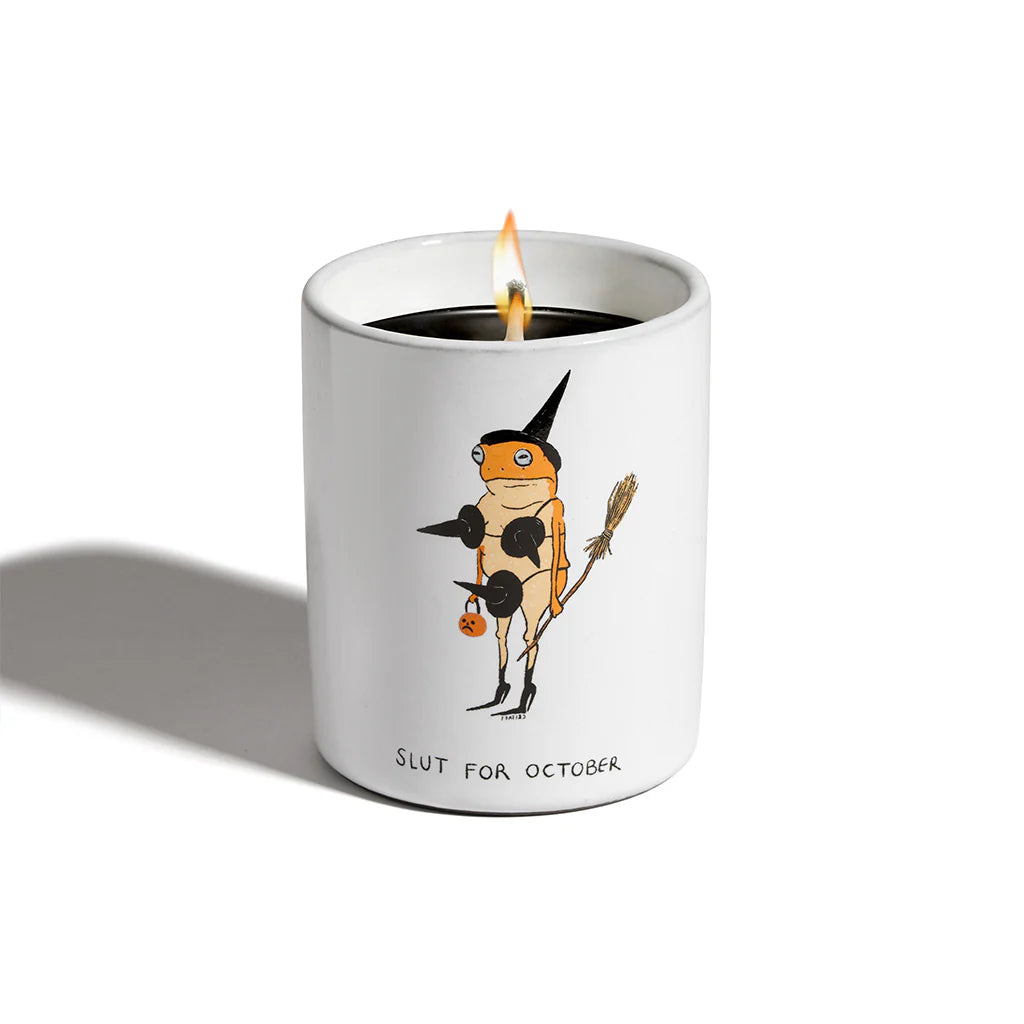 SLUT FOR OCTOBER CANDLE