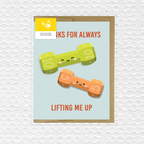 Lifting Me Up Card